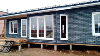 Haus 143 m², Projekt „Wuokatti“, Gebiet Kostroma: fertiges Haus
