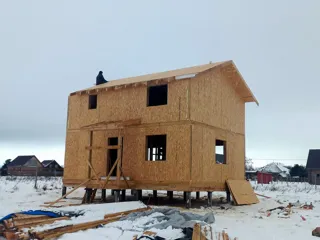 “Ermak” projesine göre 103 m² ev, Zaluzhe köyü: çatı