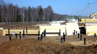 Özel projeye göre ev, Kusakovka köyü: ev kitinin teslimi