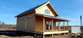 173 m² house built to a custom design, Rodniki: completed house