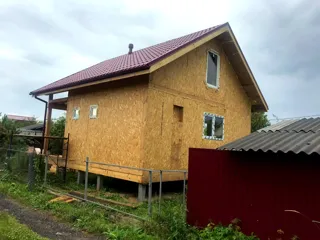 Haus nach Projekt „Wesy“, SNT „Mir“: Wandmontage