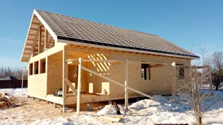 Haus 105 m² nach individuellem Projekt, Dorf Svingino: Dach