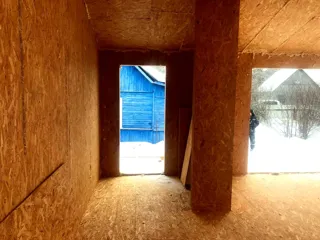 Haus 69 m², individuelles Projekt, SNT „Juschnyj-5“: Innenwände