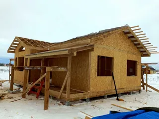 Haus nach Projekt „Galaktika - 76.65“, Kostroma: Dach