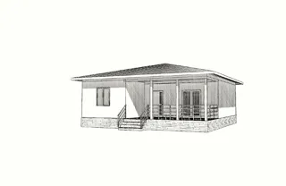 Haus nach individuellem Entwurf, Kostroma: Projektvisualisierung