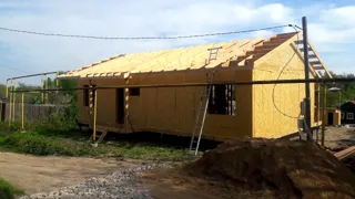 “Ivalo” projeli ev, Teykovo: çatı