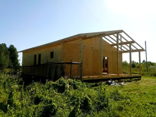 Haus nach individuellem Entwurf, Dorf Fedosovo: Dach