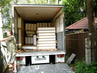 Haus nach individuellem Projekt, Gebiet Moskau: Lieferung des Hausbausatzes