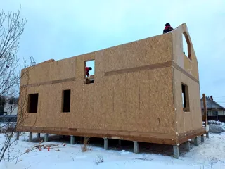 Haus 166 m² nach Projekt „München“, Vologda: Obergeschoss und Dachgeschoss