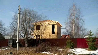 Haus nach Projekt „Ewropa“, SNT „Weteran-5“: Fertiges Haus