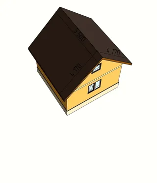 40 m² extension built to a custom design, Utkino village