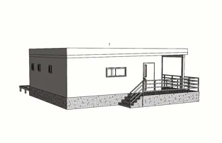 Haus nach individuellem Entwurf, Gebiet Moskau: Projektvisualisierung