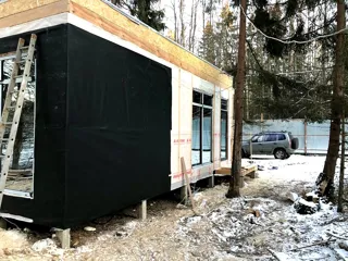 “Mistika - E2.8” projeli ev, Vorobi köyü: çatı