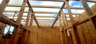 Haus 115 m² nach individuellem Projekt, Dorf Golovino: Wandmontage