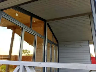 Haus nach Projekt „Chalet 45“, Gebiet Kostroma: Fertiges Haus