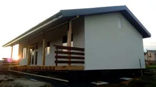 House based on the “Ivalo” design, Beli village: completed house