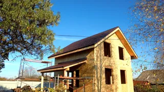 Haus nach Projekt „Solo“, Siedlung Vichuga: Fertiges Haus