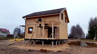 Haus nach Projekt „Majak“, Region Twer: Fassadenverkleidung