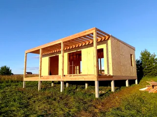 Haus nach Projekt „Mistika - S2.8“, Gebiet Nischni Nowgorod