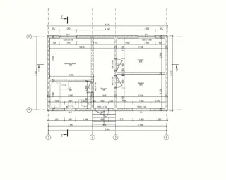 40 m² custom-design guest house, Yaroslavl Region: project floor plan