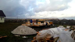 “Garmoniya 122.89” projesine göre ev, Tula bölgesi: temel ve alt bağlama kirişi