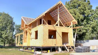 Haus nach Projekt „Sarja“, Kazan: Dach