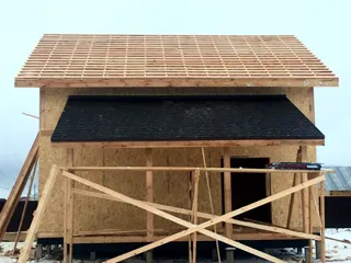 Custom-design house, Kostroma: roofing