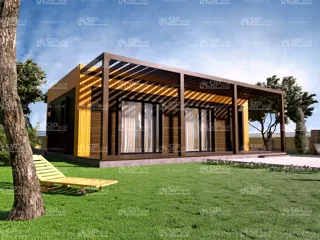 Haus nach Projekt „Mistika - S2.8“, Siedlung Nekrasovskoe: Projektvisualisierung