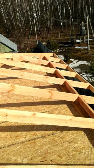 Haus nach Projekt „Ewropa“, SNT „Weteran-5“: Dach