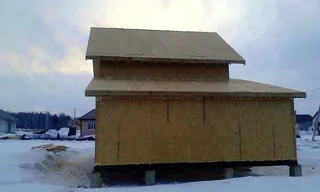 Garage, “Solo + garage” design, Sverdlovsk Region: second floor and attic floor