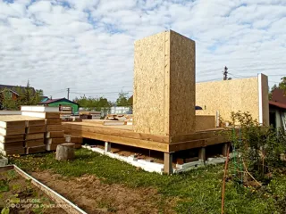 125 m² ev, özel proje, “Golovenki” SNT: duvar montajı