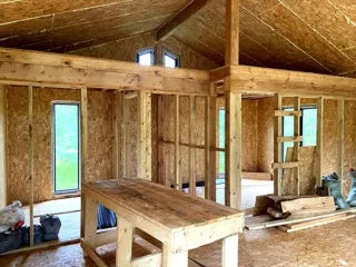 Haus 64 m² nach individuellem Projekt, Dorf Seltso-Podelyshevo: Trennwände