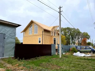 107 m² house built to a custom design, Shuya: roofing