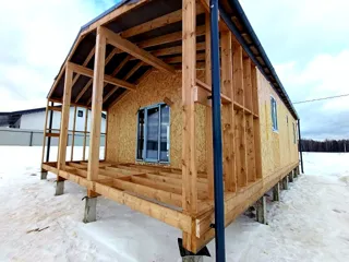 Haus nach individuellem Projekt, KP „Saretsche“: Fertiges Haus
