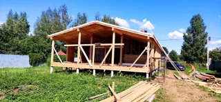 Haus 145 m² nach individuellem Projekt, Siedlung Volga: Wandmontage