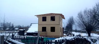 House based on the “Karl” design, Ivanovo Region: completed house