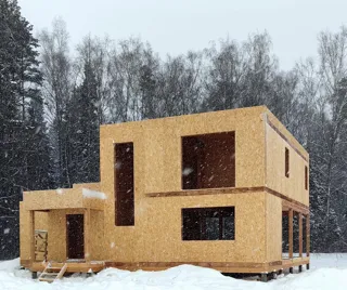 “Toronto” projesine göre 217 m² ev, Padikovo köyü: ikinci kat ve çatı katı