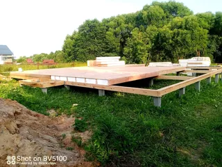 Özel projeye göre 116 m² ev, Ankudinovo köyü: 0 kotunda SIP panel zemin