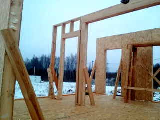 Haus nach Projekt „Mistika - S2.8“, Gebiet Moskau: Wandmontage