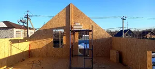 Özel projeye göre 145 m² ev, Kopnino köyü: duvar montajı