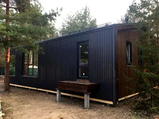 Datscha nach Projekt „Barnhouse 76.1“, Gebiet Wladimir: Fassadenverkleidung