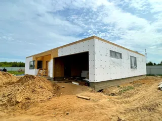 Haus 224 m² nach individuellem Projekt, Dorf Borovikovo: Fassadenverkleidung
