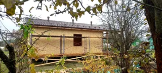 Haus nach individuellem Projekt, Gebiet Wladimir: Fassadenverkleidung