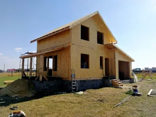 Garage, “Solo + garage” design, Belgorod Region: second floor and attic floor