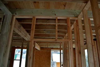 Haus nach Projekt „Utes“, Dorf Sukhanikha: Innenwände