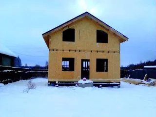 House built to a custom design, Patrikeevo village