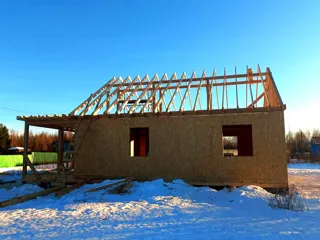 Haus 105 m² nach individuellem Projekt, Dorf Svingino: Dach