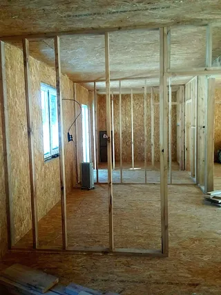 Haus nach Projekt „Mistika - E2.8“, Cottage-Siedlung „Borissowka“: Innenwände