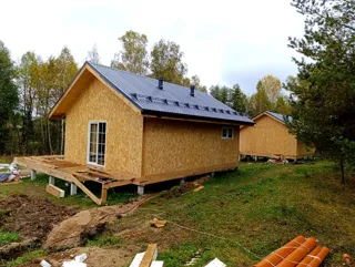 Haus nach individuellem Entwurf, Gebiet Iwanowo: fertiges Gebäude