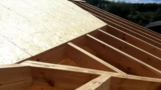 Custom-design house, Shurintsevo village: roofing